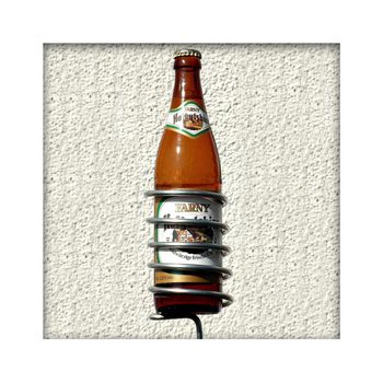 Bellissa Bierflaschenhalter 100 cm Flaschenhalter Grillparty Flaschenhalter