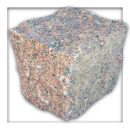 Granit Granitpflaster Pflastersteine Pflaster Stein Rot 10 x 10 x 6-8 cm 1 m² (81 Steine)