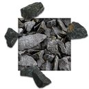 Basaltsplitt Anthrazit 32/56 mm 25 kg (Sackware)